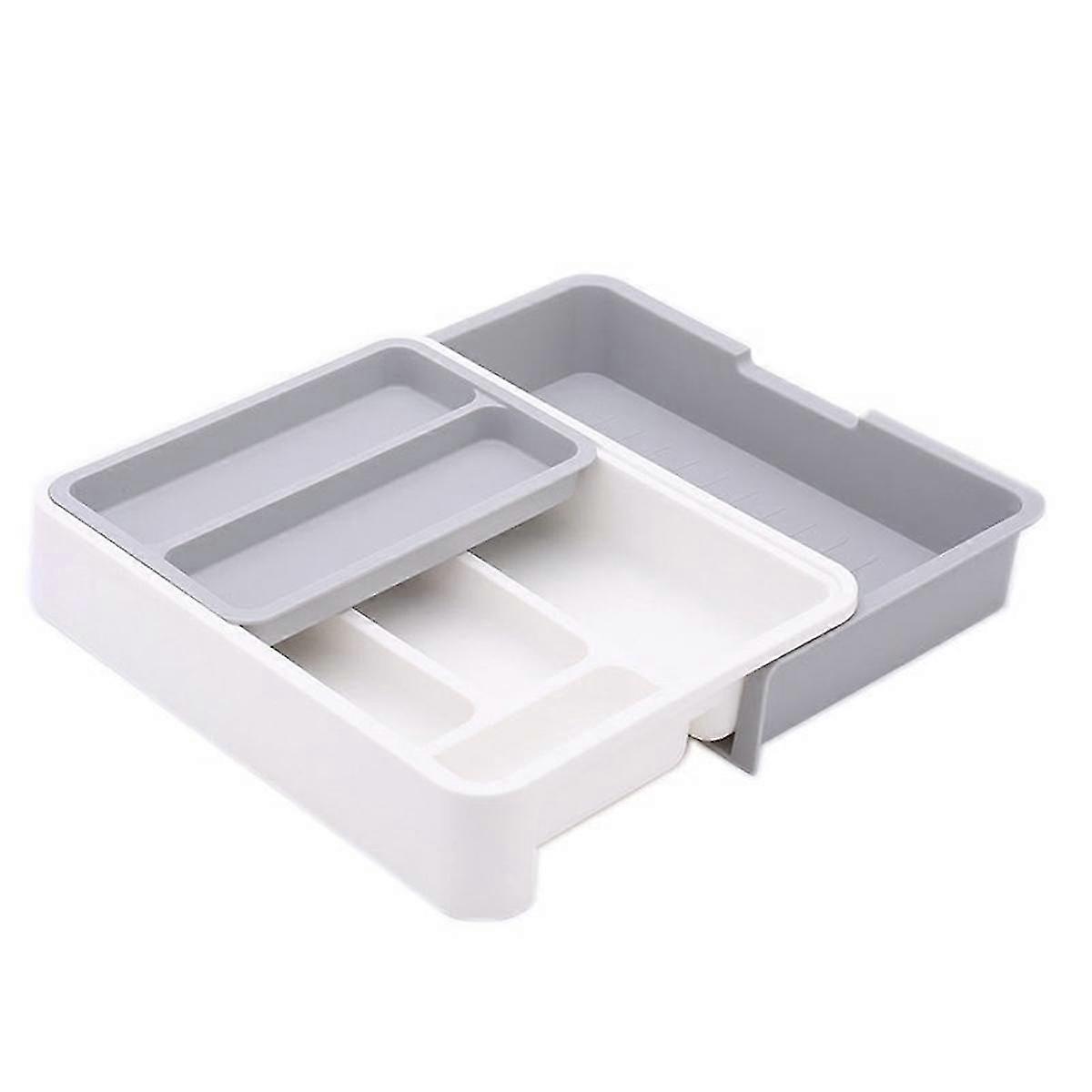 Separate Tableware Sorting Box Drawer Organizer Storage Box Knife And Fork Chopsticks Spoon Kitchen Shelf-a