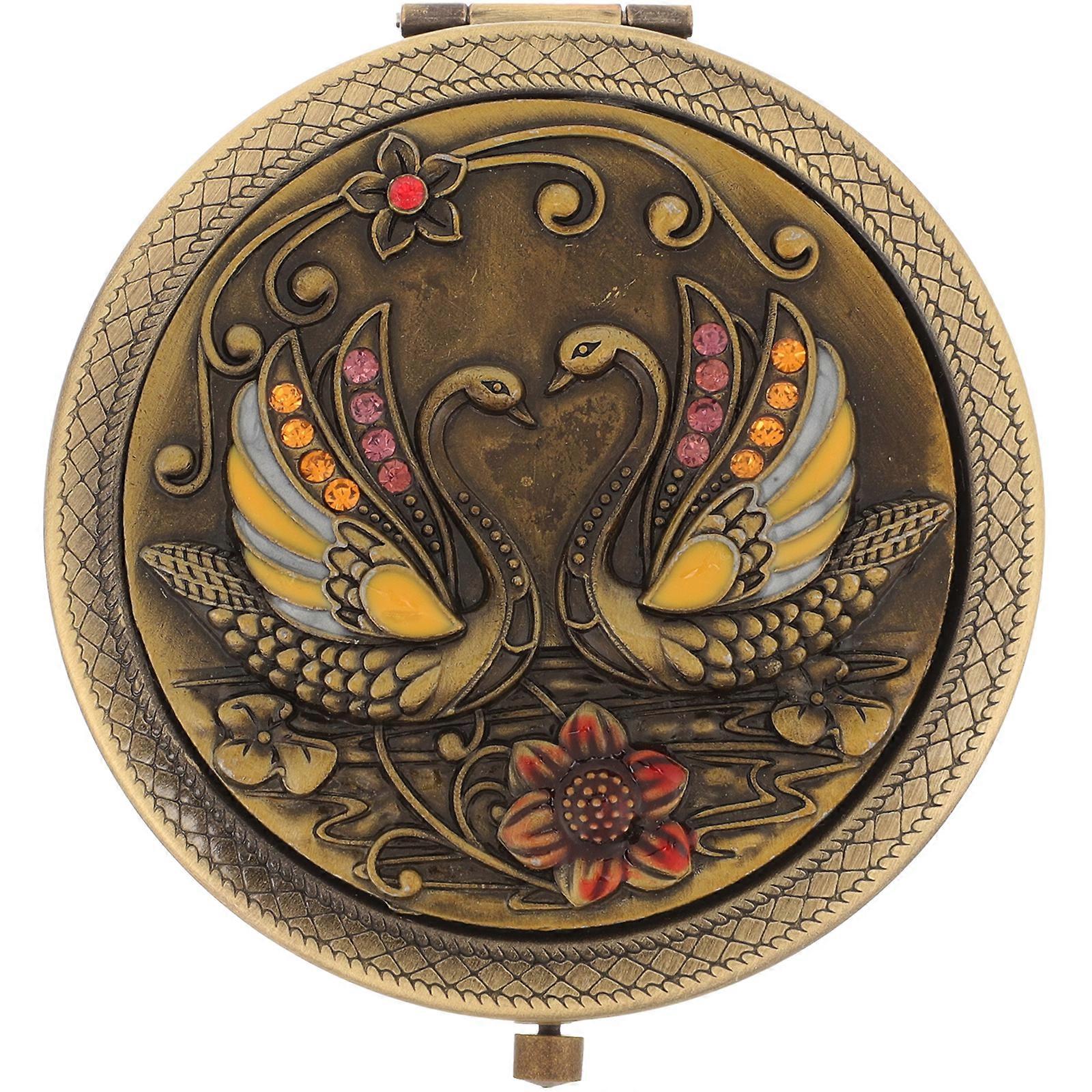 Compact Mirror Vintage Style Compact Makeup Mirror Aesthetic Mirror Tiny Mirror