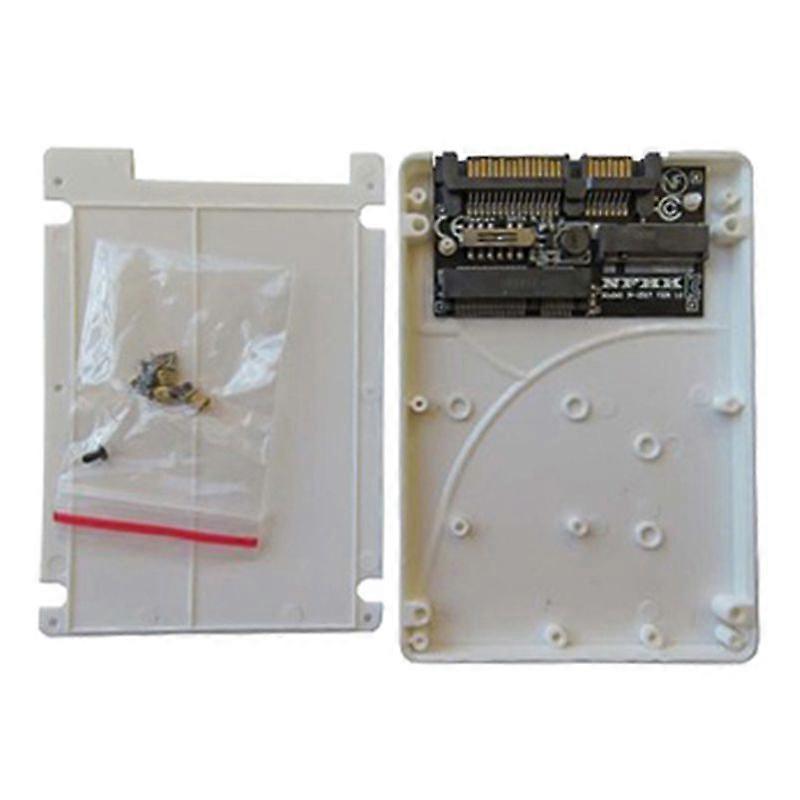 Gaibosi Ssd To 2.5inch Sata3 Converter Card M.2 NGFF MSATA SSD To 2.5" SATA3 To M.2 NGFF MSATA SSD Adapter Card With Case Screws