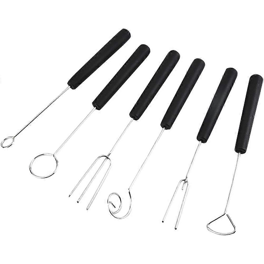 1 Set of Candy Dipping Tool Kit Chocolate Dipping Tool Dipping Fork Stainless Steel Fork