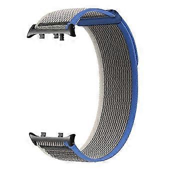 Para reloj D2 Correa de reloj de nylon Muñeca de repuesto ajustable - Gris Azul Gris Multicolor