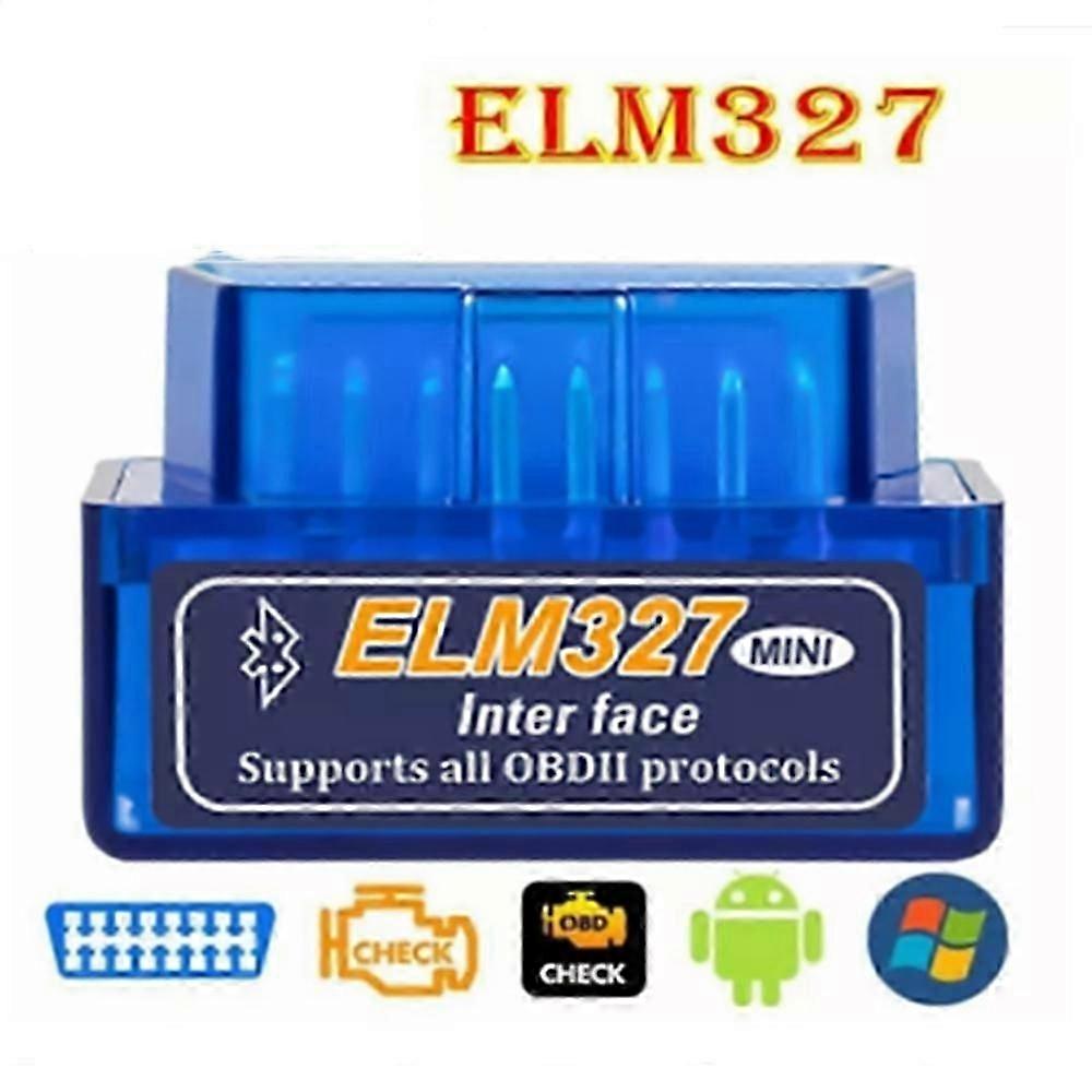 Elm327 Obd2 Code Reader Bluetooth Auto Diagnostic Tool Obdii Scanner