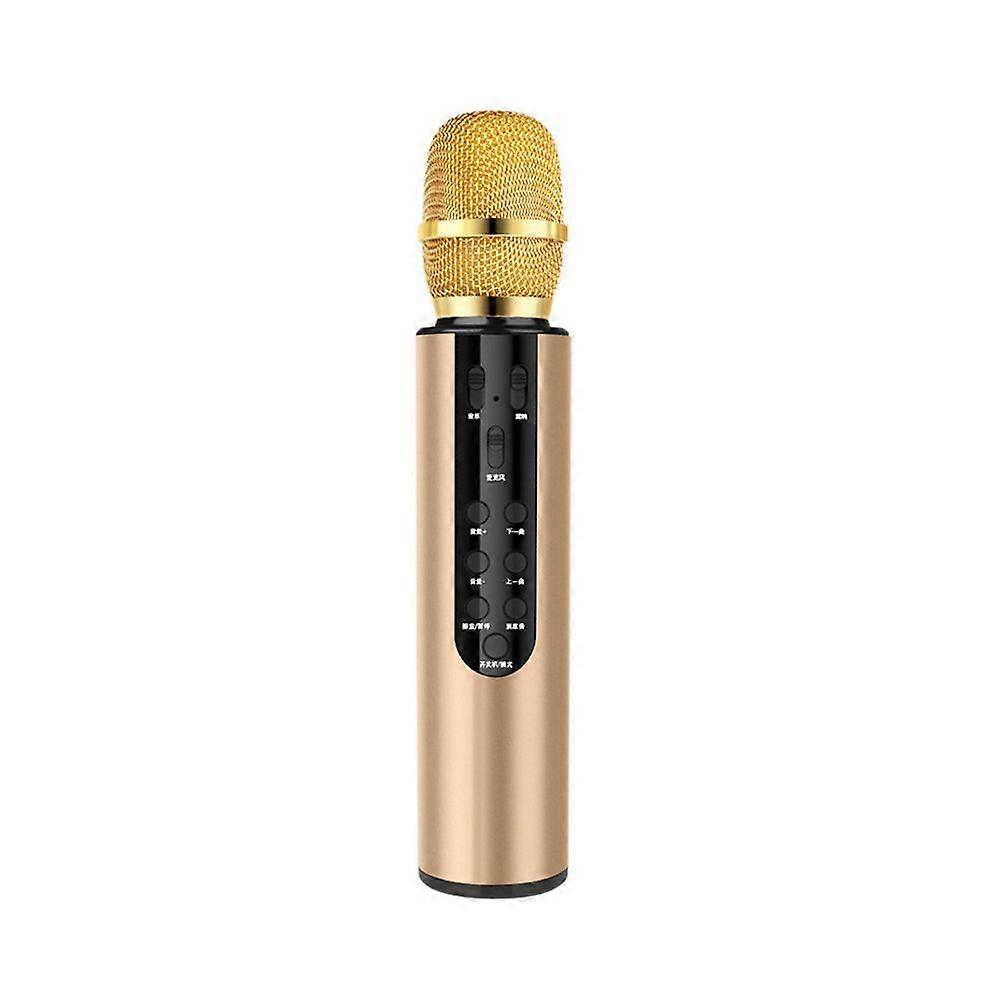 Professional UHF Wireless Microphone Crystal Clear Sound Noise Reduction All-in-one Karaoke Singing Device Bluetooth-compatible Microphone