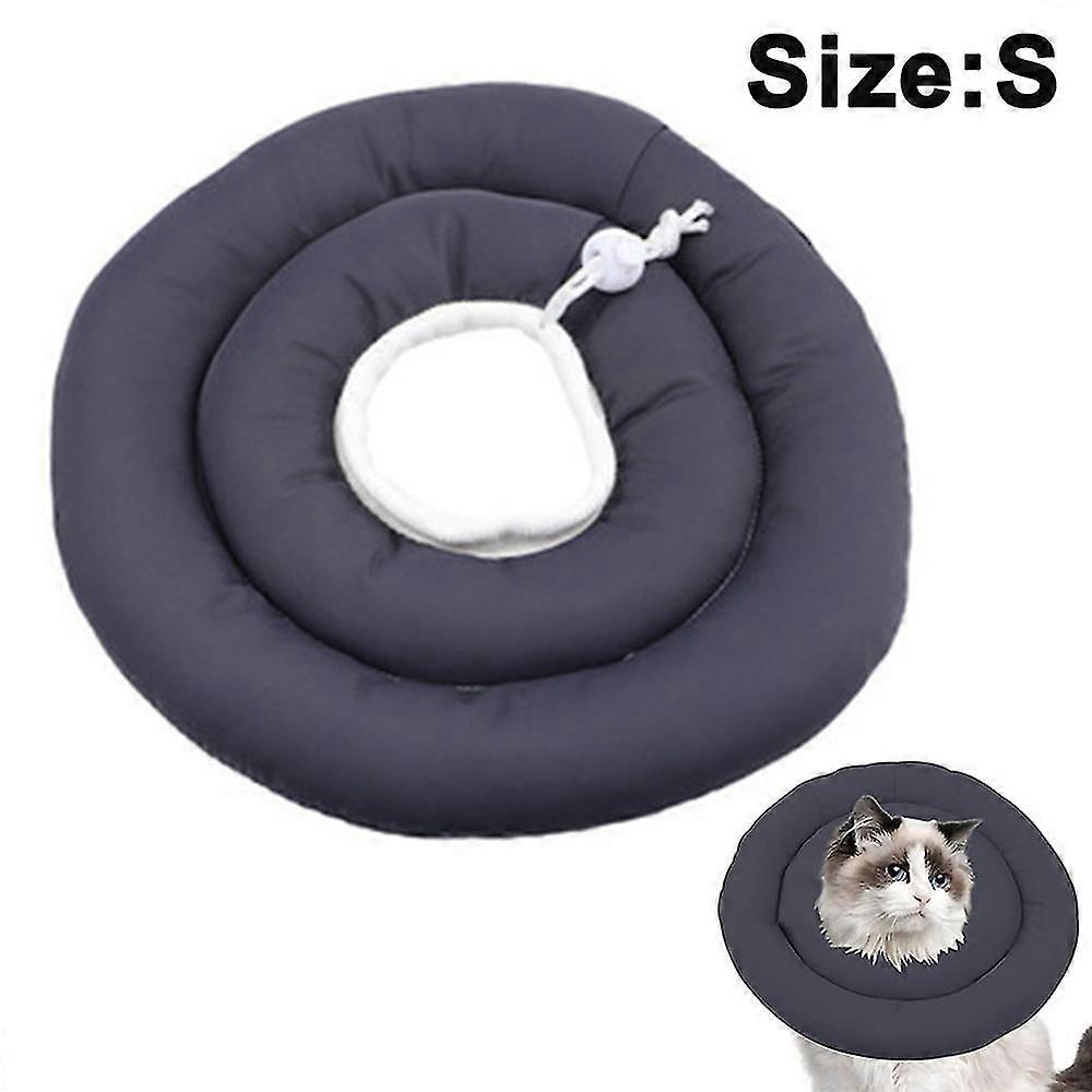 Comfy Ufo Pet Recovery Collar, Water-resistant Soft Adjustable Protective Collar After Surgery For Dogs And Cats, Collar Safe Anti-bite Ufo Wound Heal