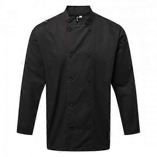Premier Mens Coolchecker Long-Sleeved Chef Jacket