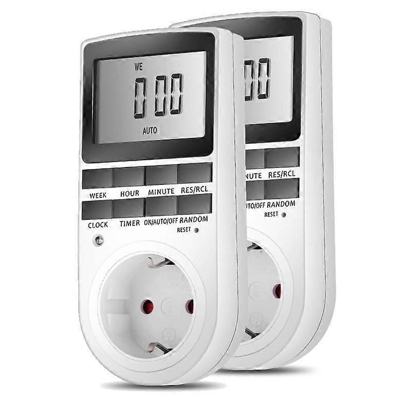 EU Socket Timer Switches (2)- Convenient Energy Control