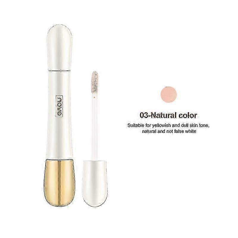 2 In 1 Foundation Anti-wrinkle Concealer, Foundation Stick With Built-in Brush