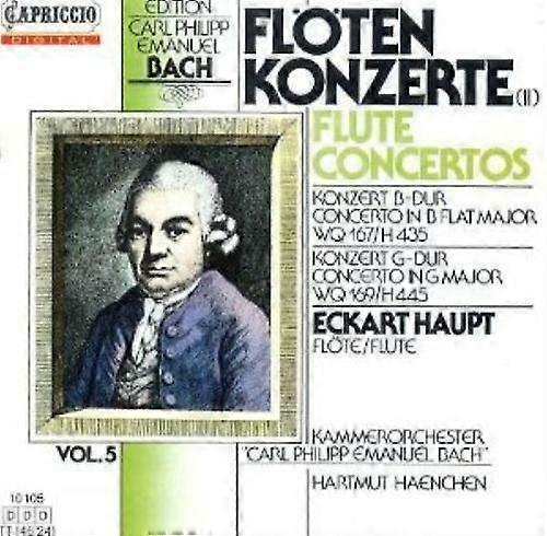 Bach C.P.E. Concerto Flute-Volume. 2 CD