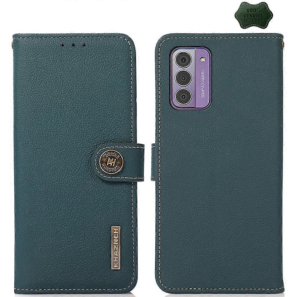 For Nokia G42 KHAZNEH Custer Leather RFID Phone Case