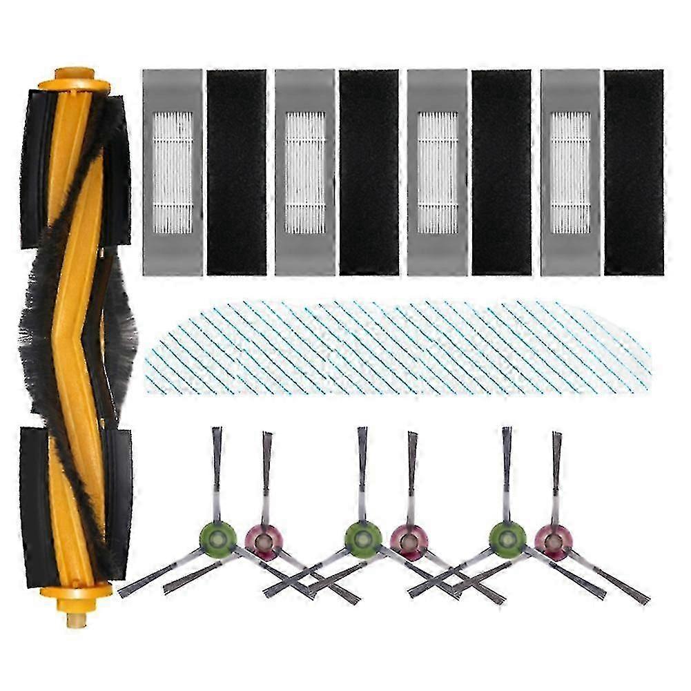 15 Accessories For Ecovacs Deebot Ozmo T9 , 1 X Main Brush