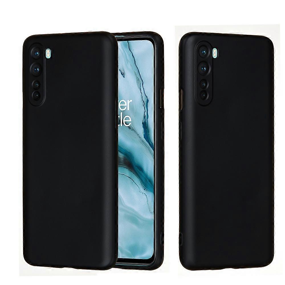 Solid Color Liquid Silicone Dropproof Full Coverage Protective Case For OnePlus Nord