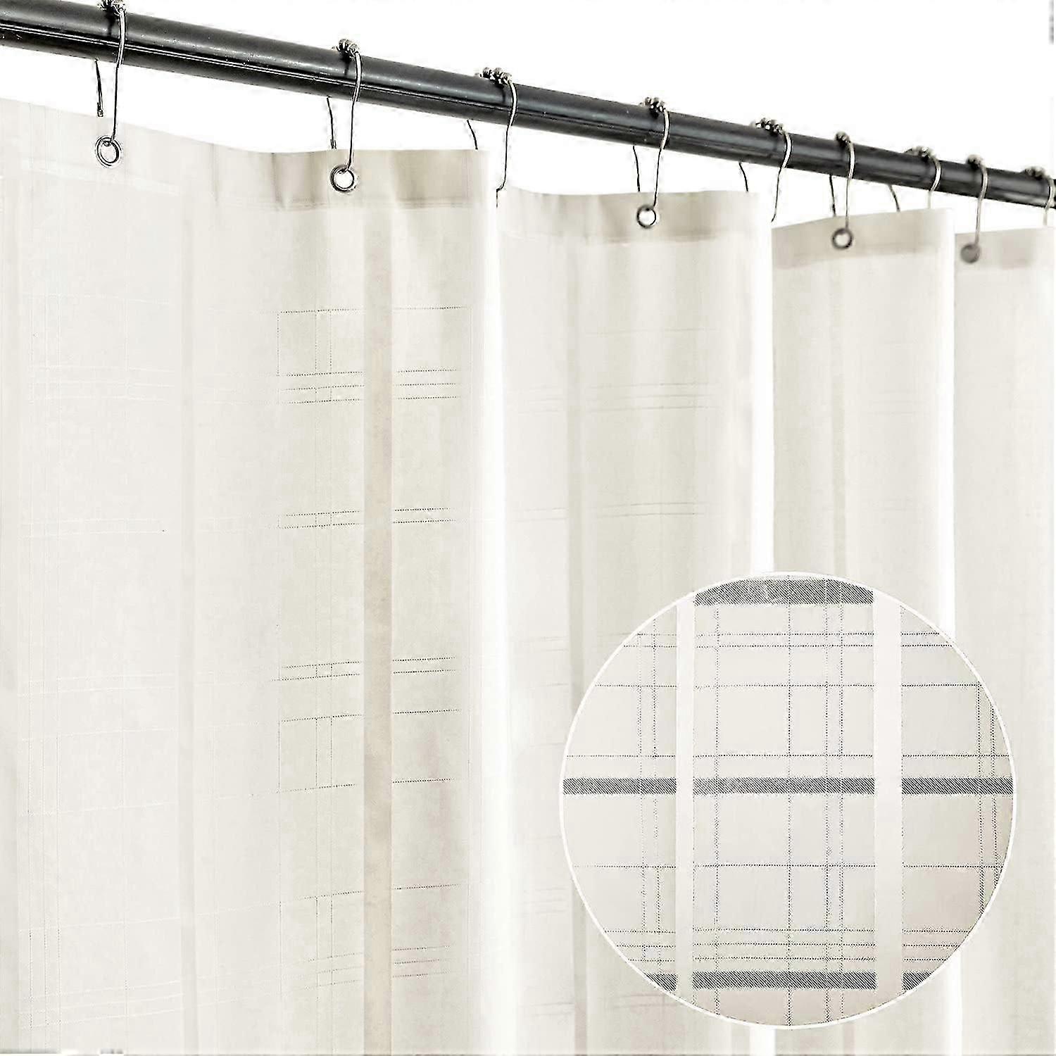 unique Jacquard Fabric Shower Curtain,Shower Curtain ,Shower Curtain Set with 12 Shower