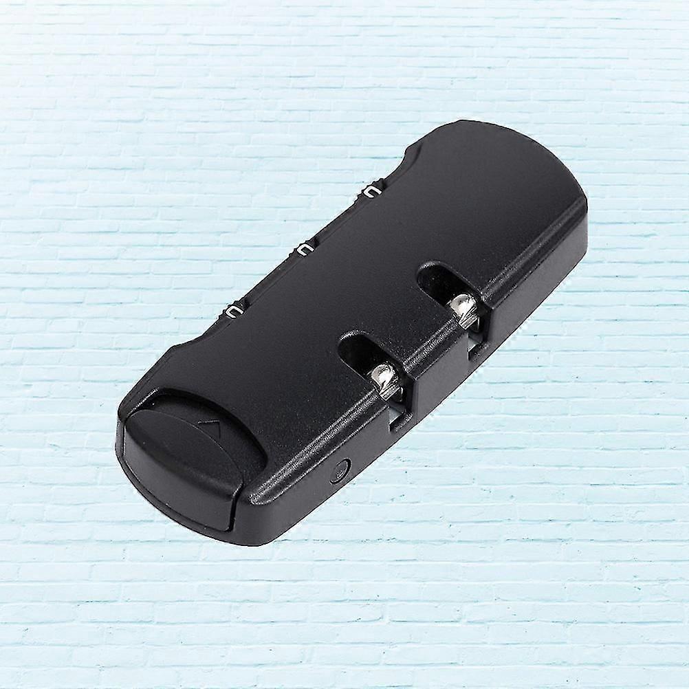 Bagagelås Resa Tsa Godkända Lås Locker Kombination Stöldskydd Lås 3 Dial Lock