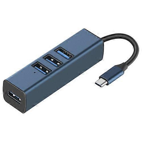 ZRUXE HB-146 USB-C/Type-C to USB3.0 + Triple USB2.0 4-in-1 HUB Adapter