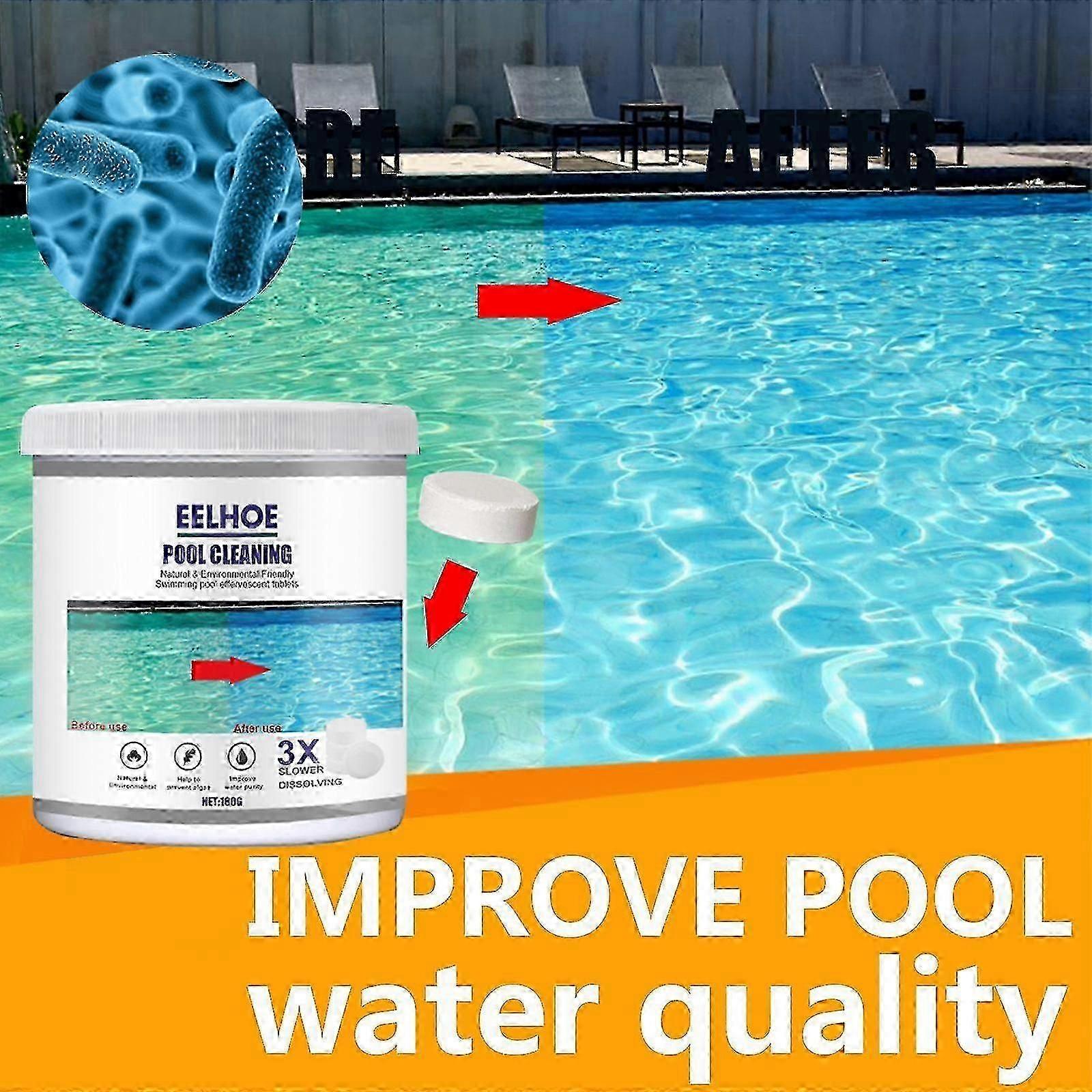 プール発泡性洗浄剤はバクテリアを取り除き、水質はよりきれいになり、水質は除染されます