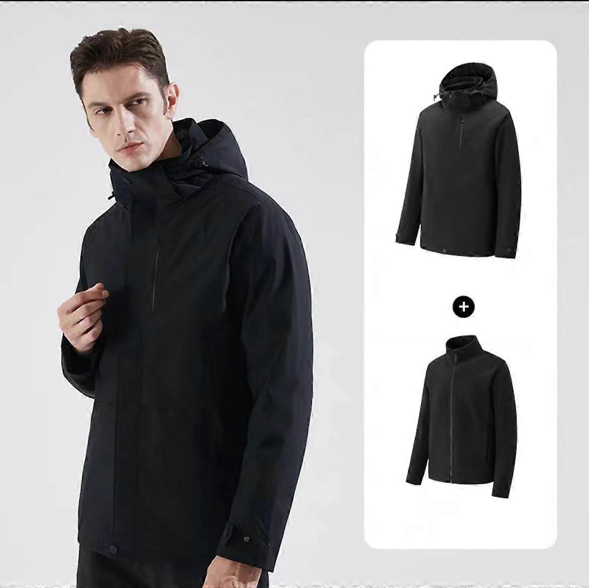 Winter Soft Shell Waterproof Jacket Hooded Windbreaker Jacket Unisex Outdoor Camping Hiking Wear Warm Snow Costume