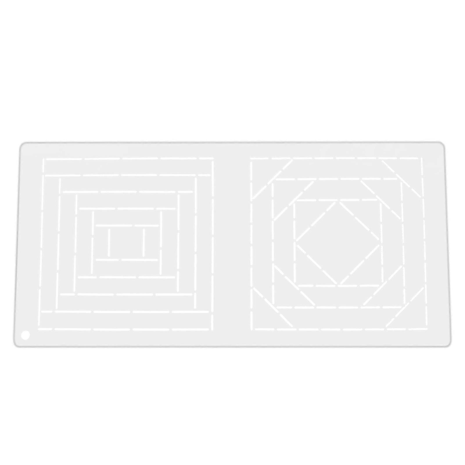 Patchworks Template Hand-made DIY Sewing Tool for Household