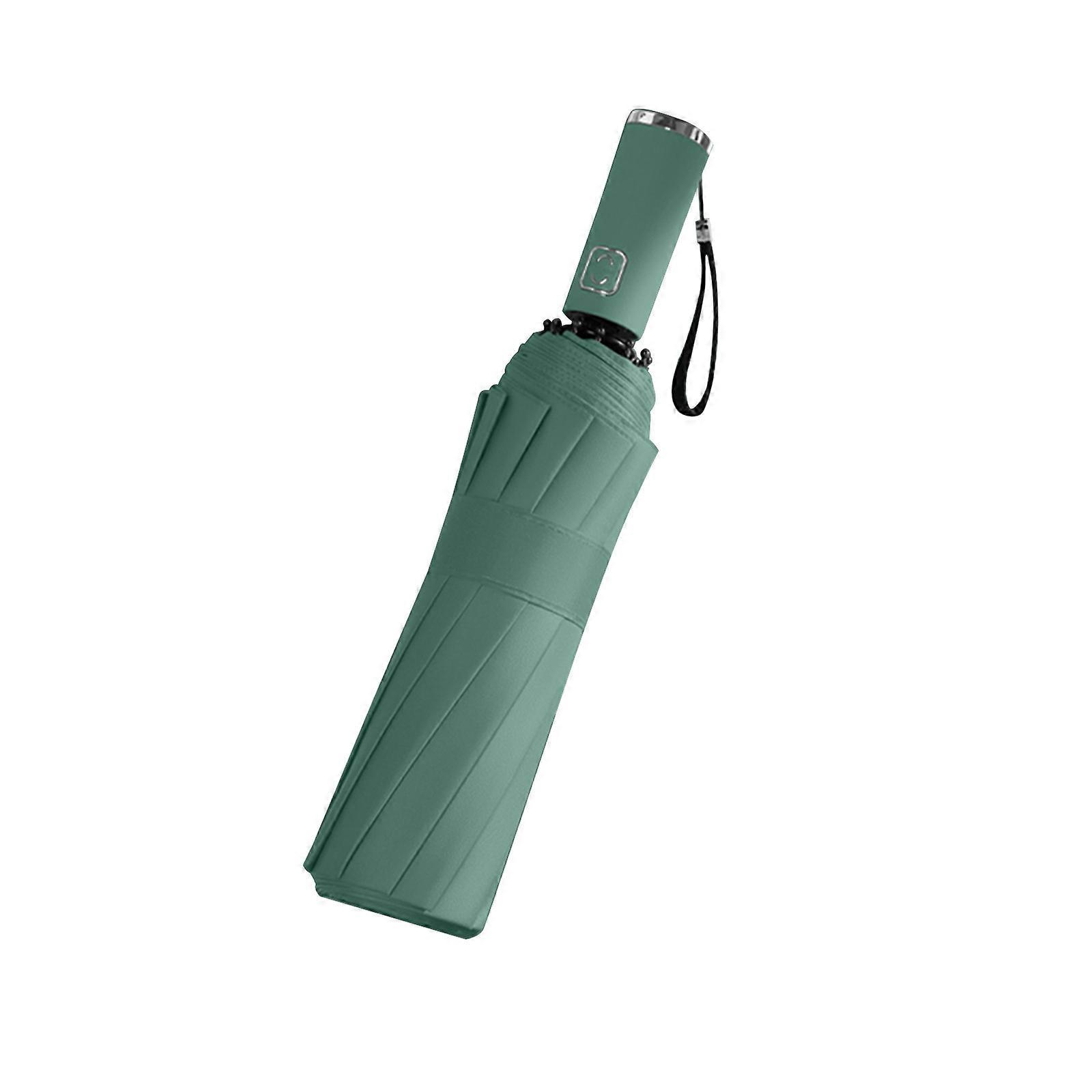 Folding Travel Windproof 12 Ribs Anti-UV Automatic Reverse Umbrellas Feldable