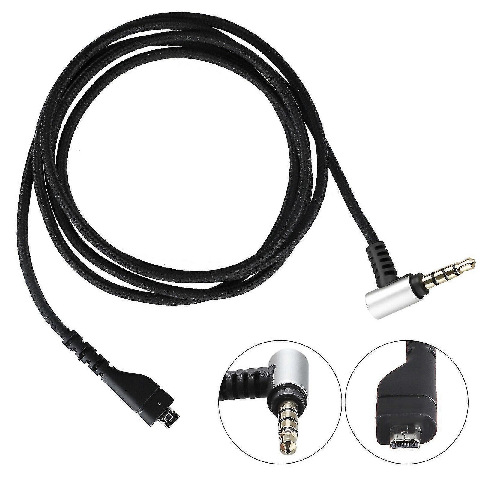 erstatning lydkabel for stål serien arctis 3, 5, 7 pro spill headset