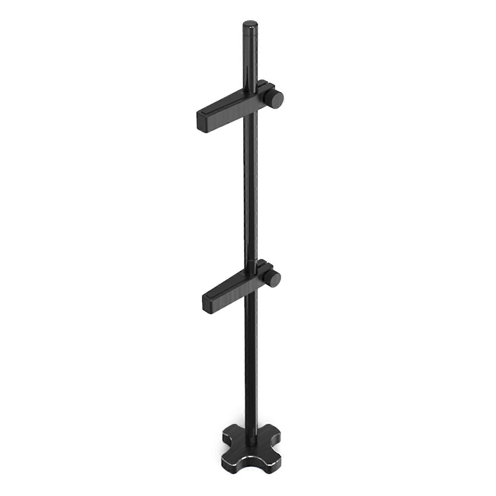Aluminum GPU Mount, Single/Double Layer Card Support with Adjustable Slide Feature for Desktop Computer GPU Brace  Black