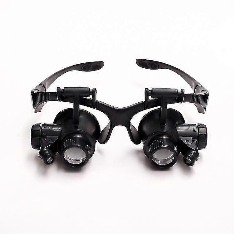 Watch Repair LED Head Mounted Magnifier for Close Work