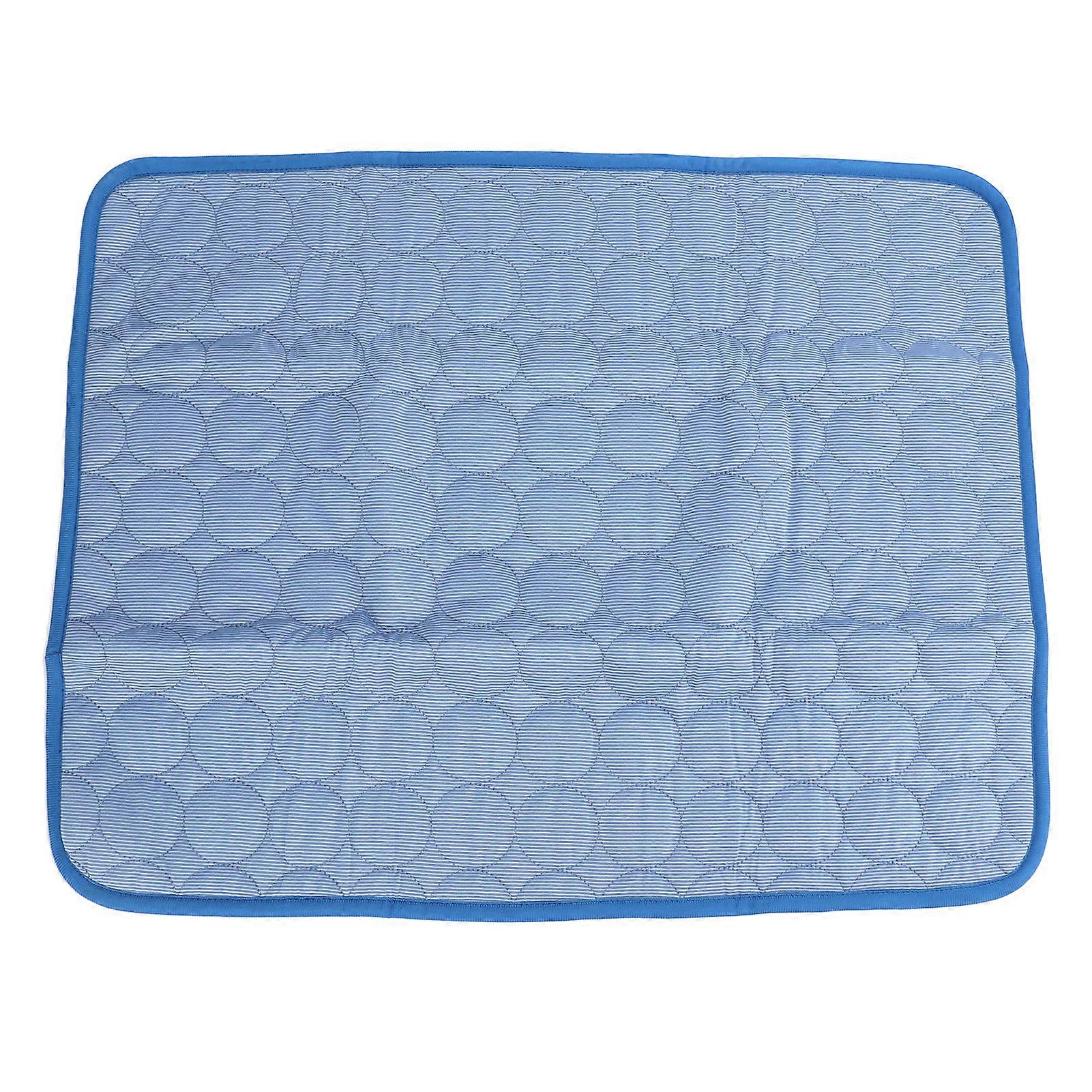 Foldable Washable Dog Cooling Mat in Large Size - Durable Non-Toxic Material, Portable Design for Indoor and Outdoor Use