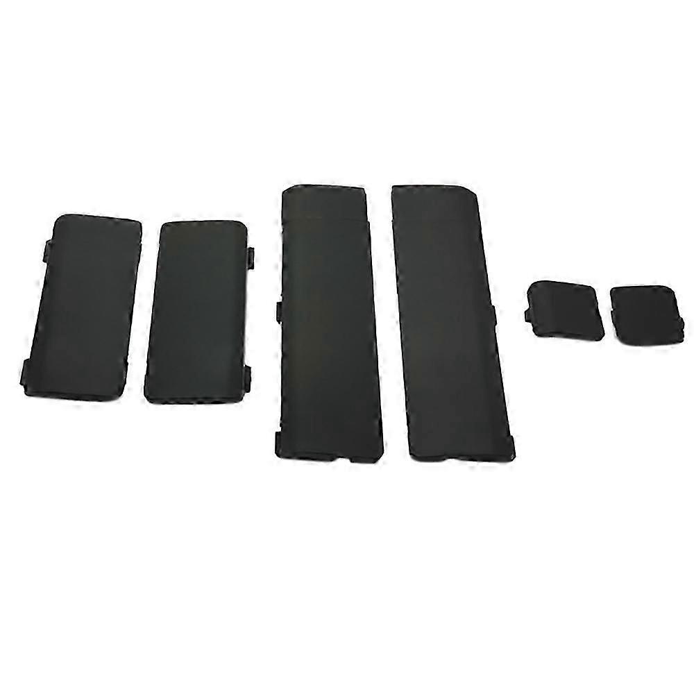 6PCS Auto Dach Gepäckträger Kappe Löschen Entfernen Abdeckung kompatibel mit -V 2007 2008 2009-2011 Vorne Hinten Mitte Zubehör