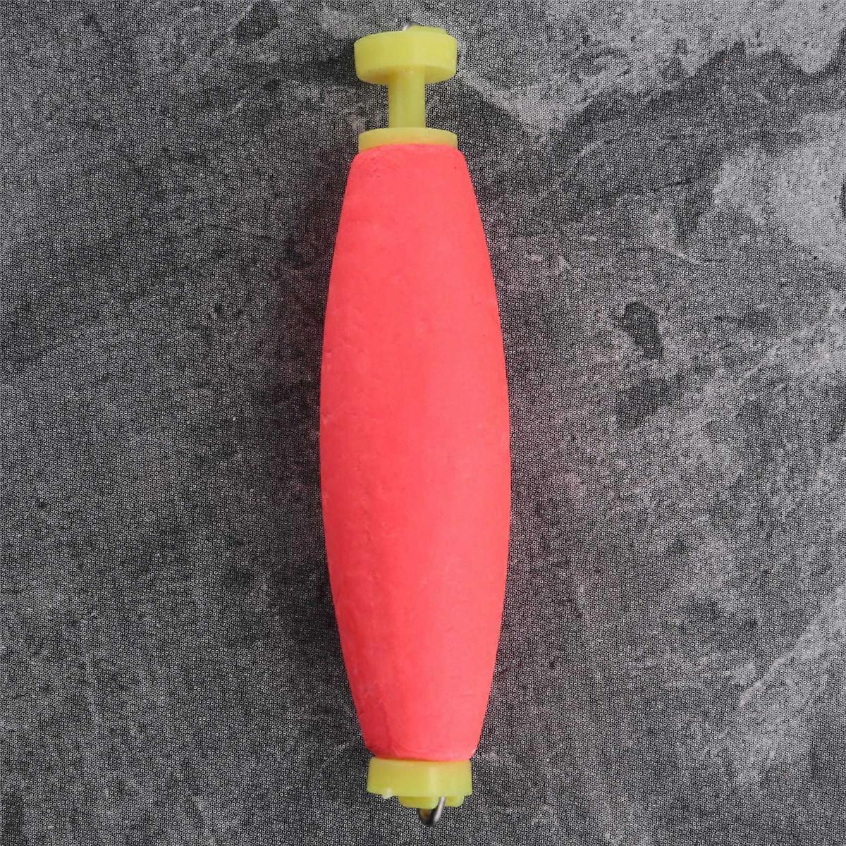 20 Pieces Fishing Bobbers Weighted Foam Snap on Float Weighted Bobbers for Fishing Tackle Accessories Fishing Supplies