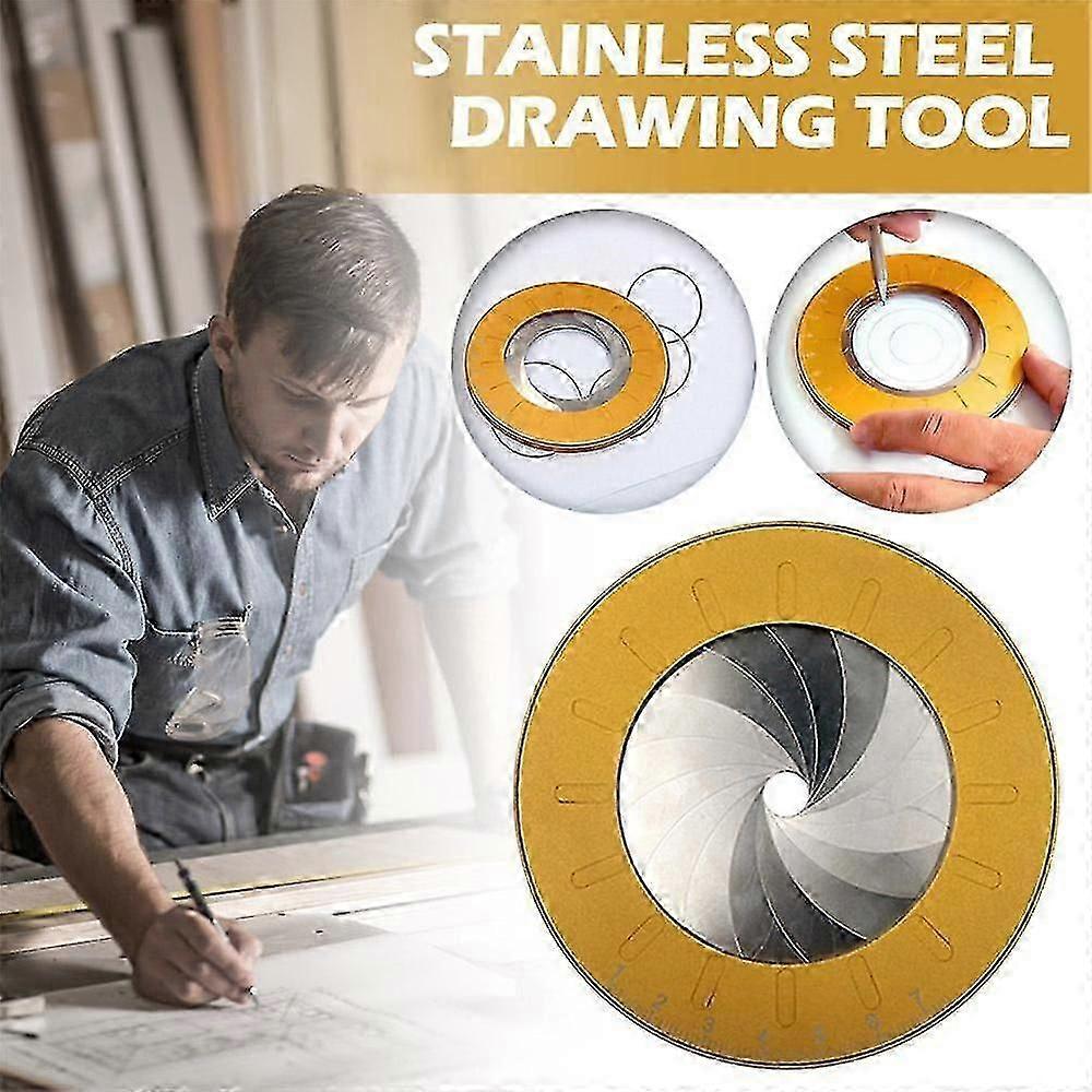 2025 Round Circle Drawing Tools Adjustable Drawing Ruler Drawing Circles Geometric Tool