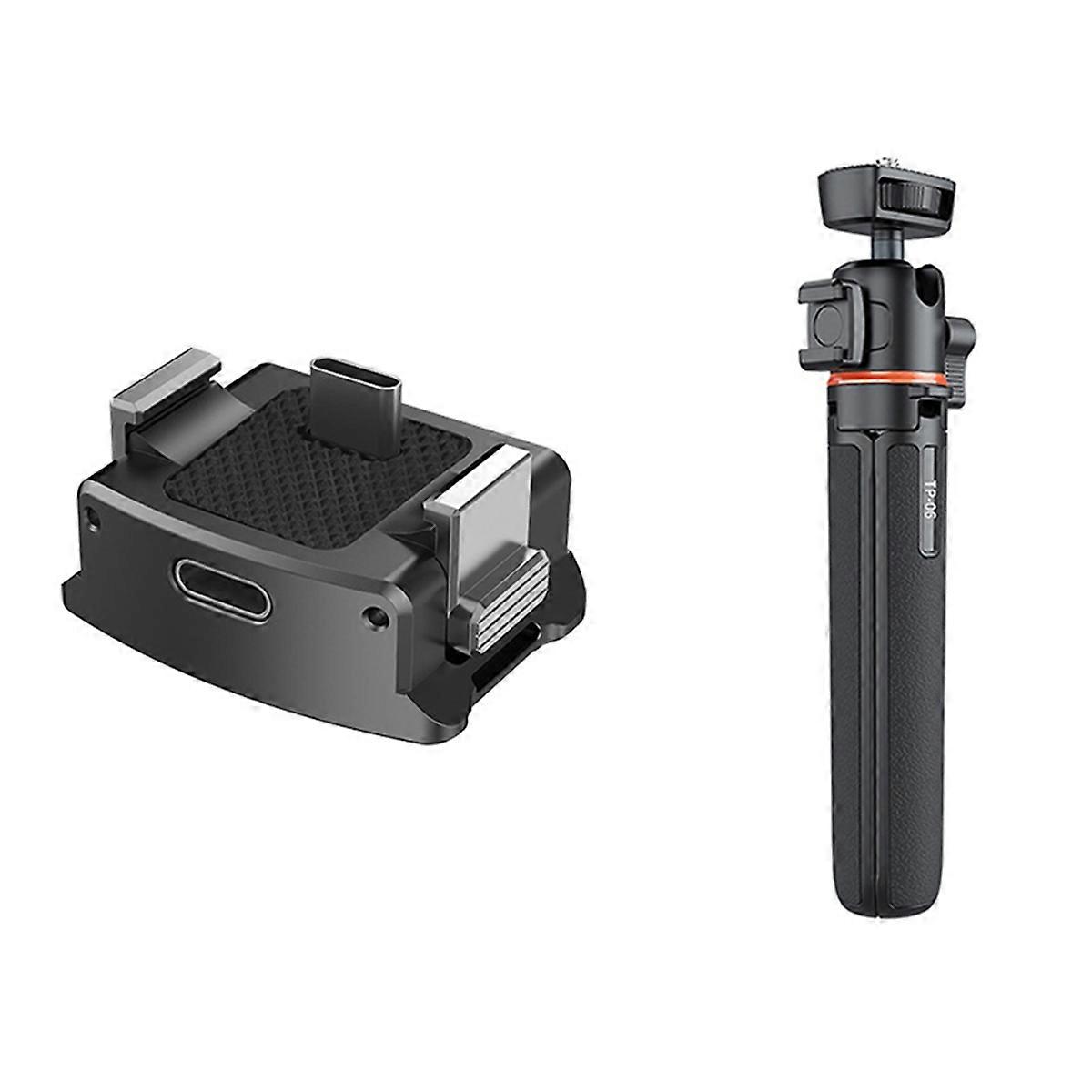 Charging Base&Tripod for DJI OSMO Pocket 3 Camera 1/4 Mount Adapter