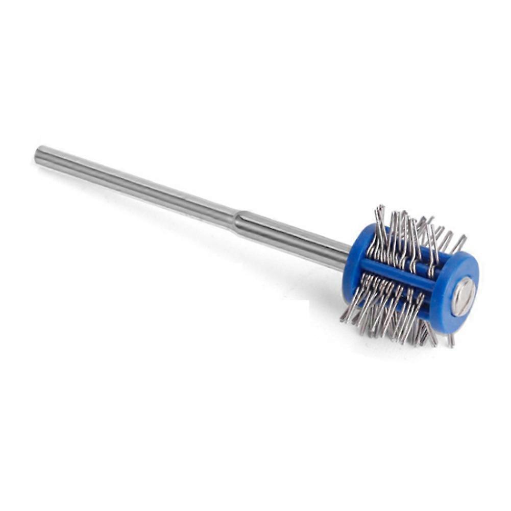 Pro Texturning Brushes Professional Polishing Grit Mounted Blue