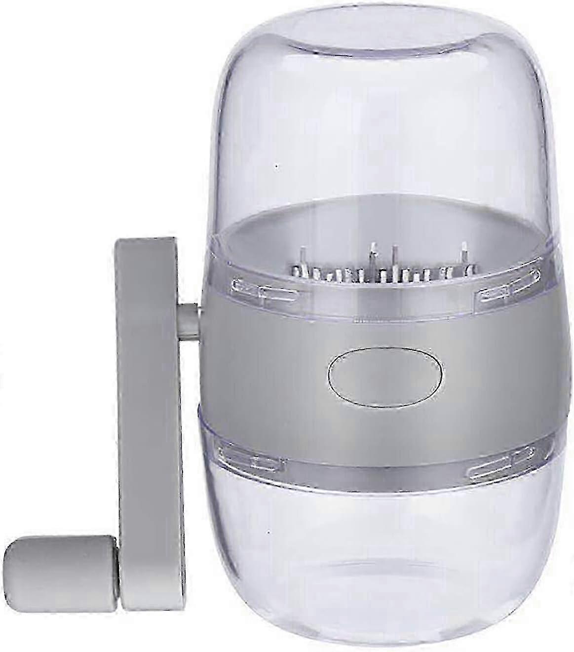 Manuell nøttekvern, bærbar håndsveiv, tørket frukthakker, hakker for valnøtter, desserter, toppinger