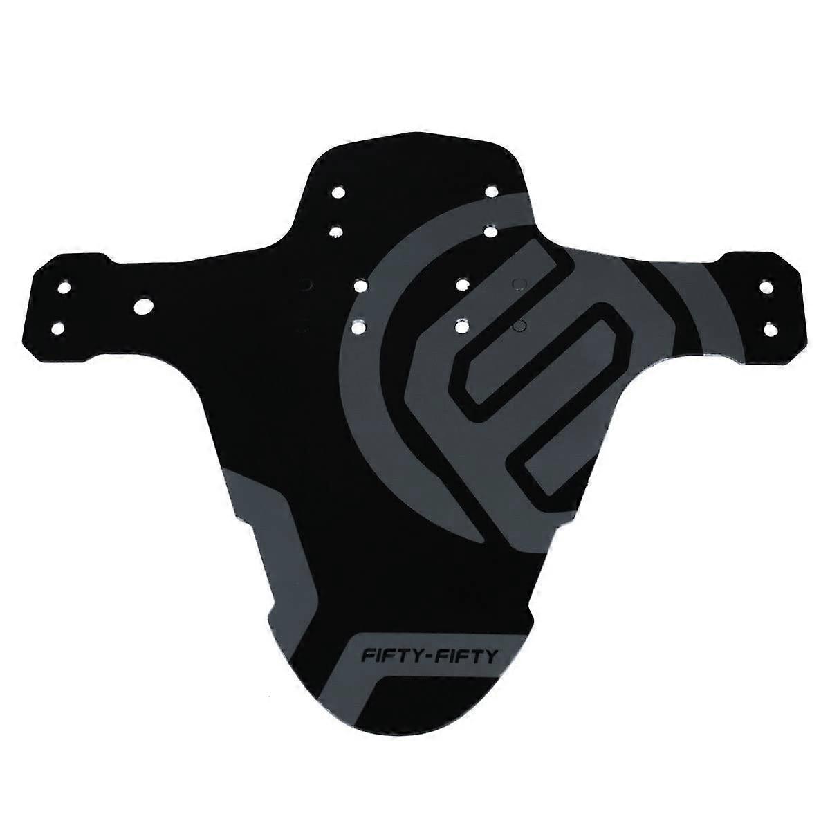 Fifty Mountain Bike Fender - Front and Rear MTB Mudguard Compatible with 26", 27.5", 29" Plus Size Gray Mud Protection Package