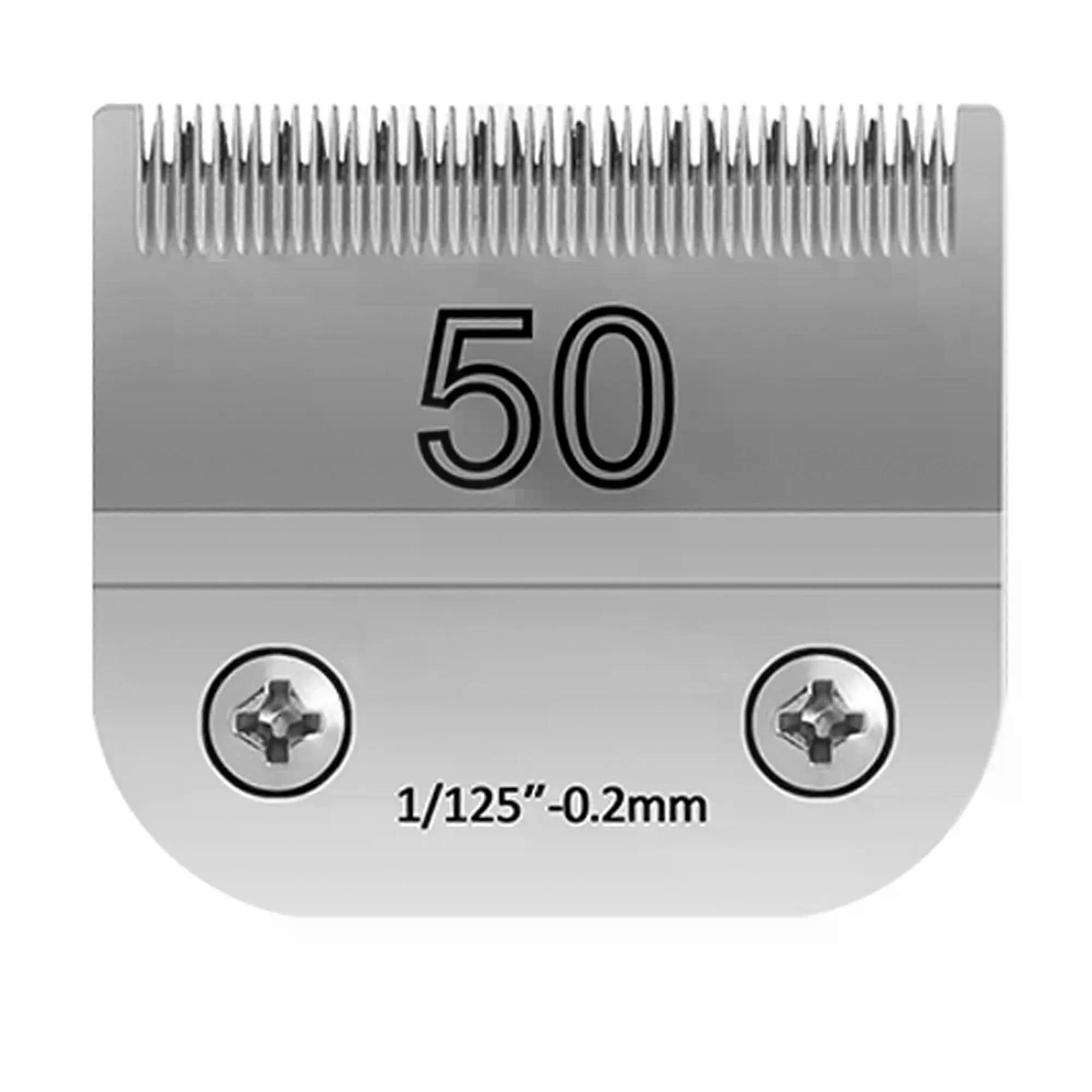 Pet Dog Grooming Clipper Ceramic Blade,Compatible with Andis Size 50 Cut Length 1/125",Compatible with Oster A5, Wahl KM