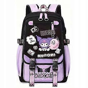 Kuromi School Backpack For Girls Class Black For School - Main Image