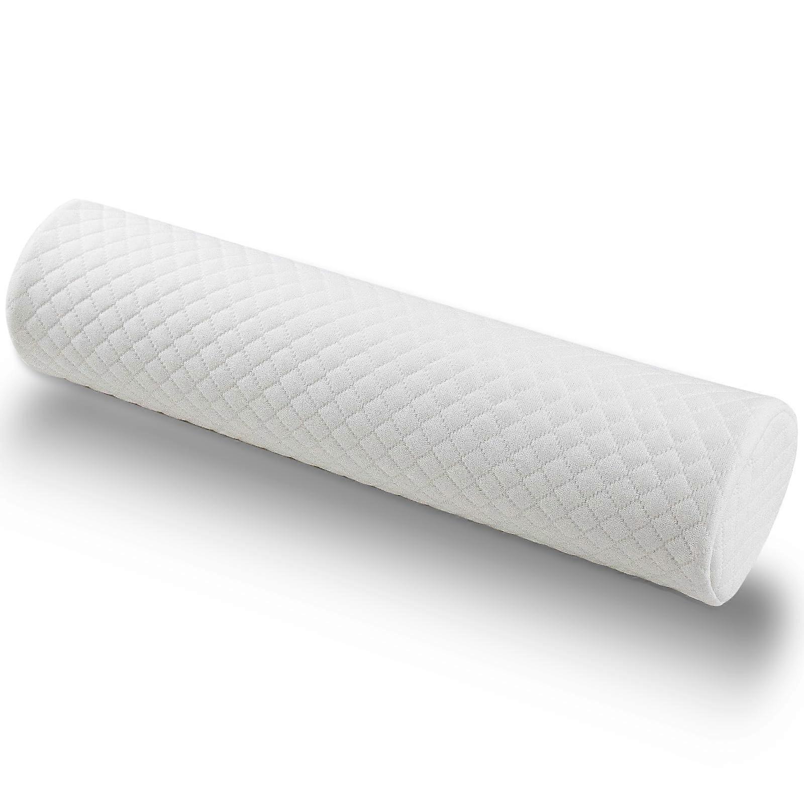 Neck Pillow for Sleeping, Cervical Pillow with Washable Zippered Cover, Support Breathable