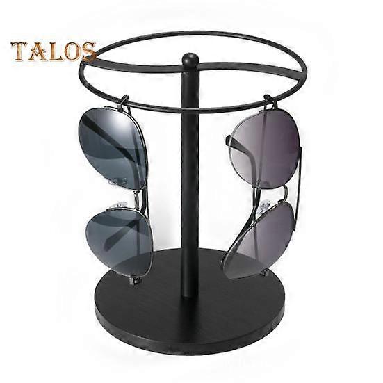 Sunglasses Organizer Metal Storage Display Rack with Stable Base Easy Assembly Desk Countertop Eyewear Organizer