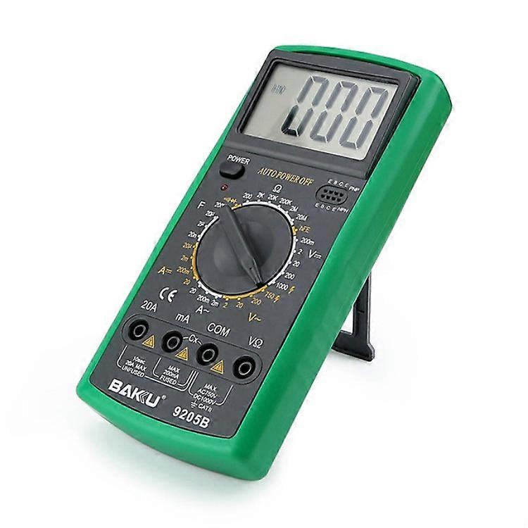 BAKU BK-9205B Measuring Capacitance Current Large Screen Display All-round Burn-proof Digital Multimeter