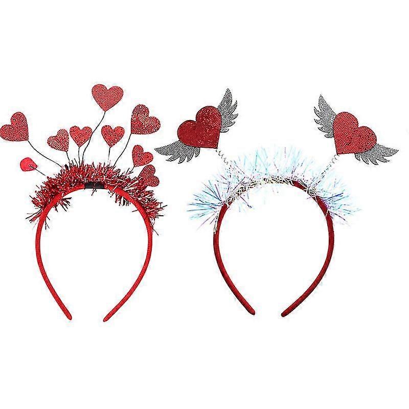 2pcs Liebe Haarreifen