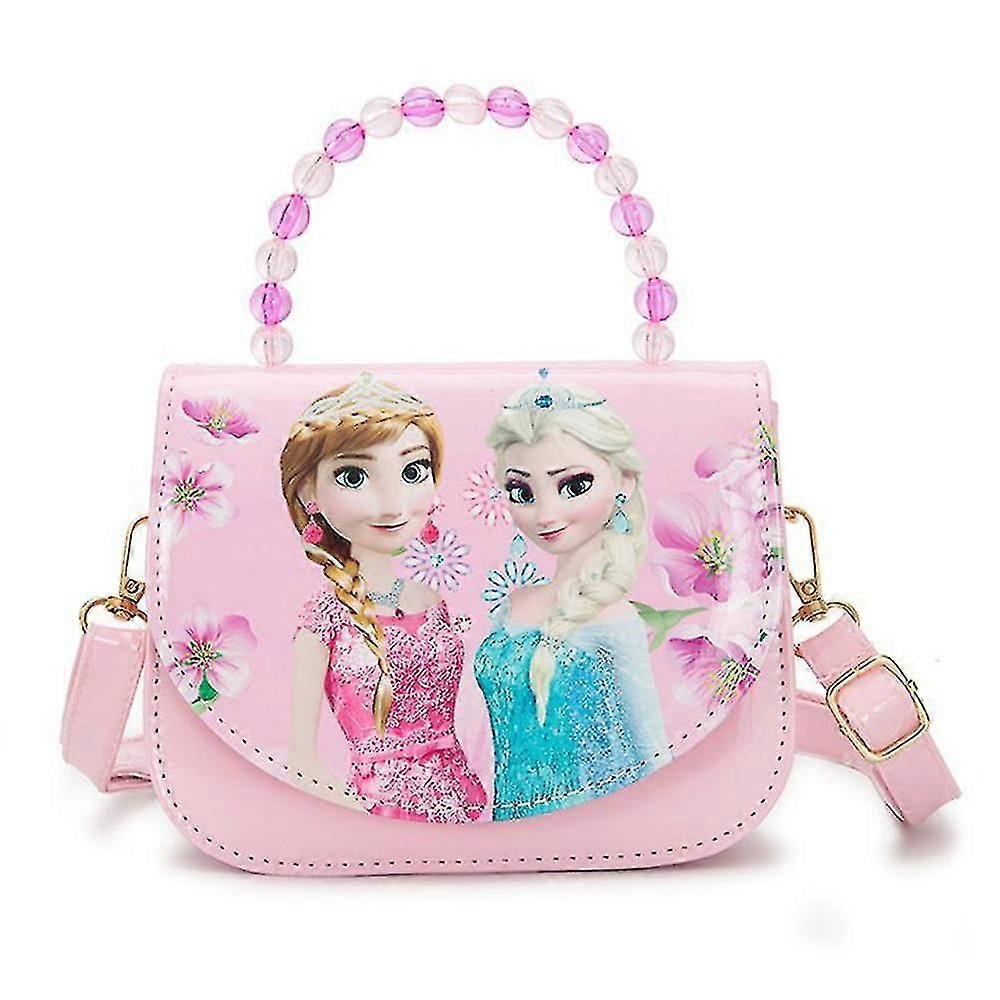 Kids Girls Frozen Elsa Anna Sophia Princess Print Bag Mini Handbag Shoulder Bag
