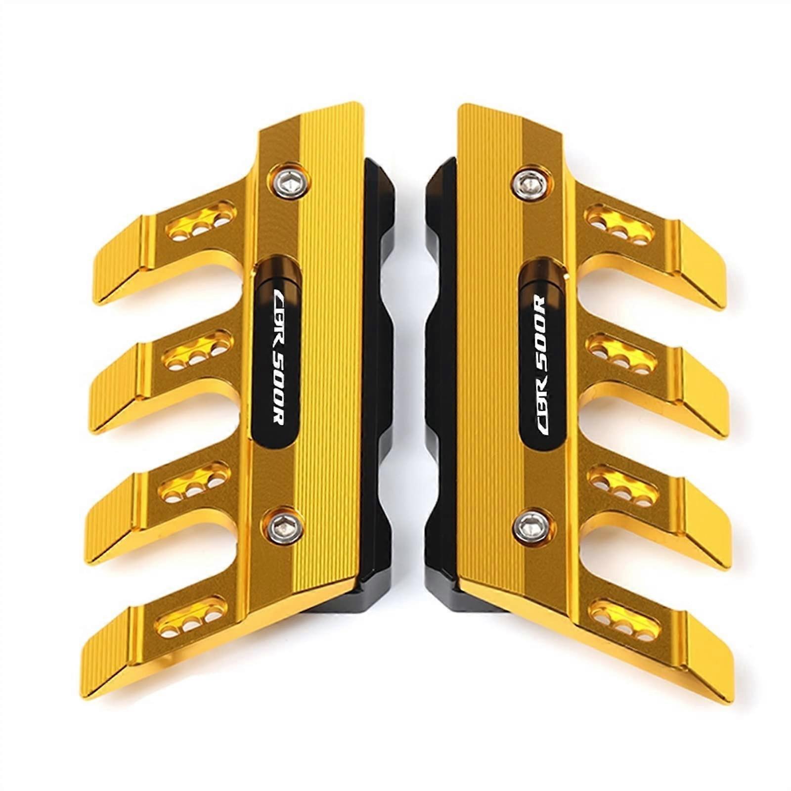 Fork Guards for Honda CBR500R CBR 500R Motorcycle Front Fender Slider Protector Accessories in Gold Color