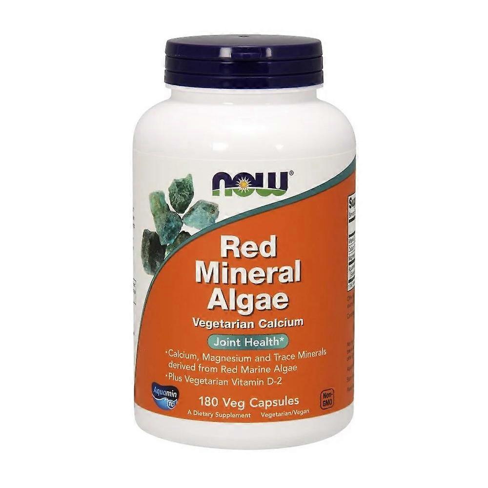 NOW Foods red mineral algae, 180 capsules 1444