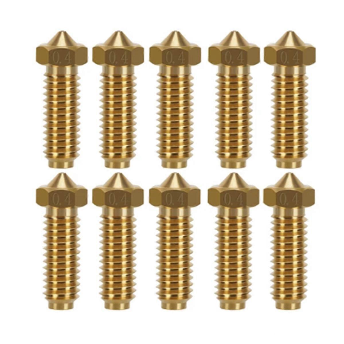 10Pcs Brass Nozzles for 