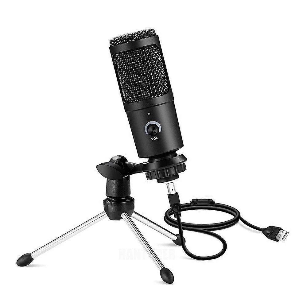Professional condenser microphone, USB microphone for studio recording and vocal performance