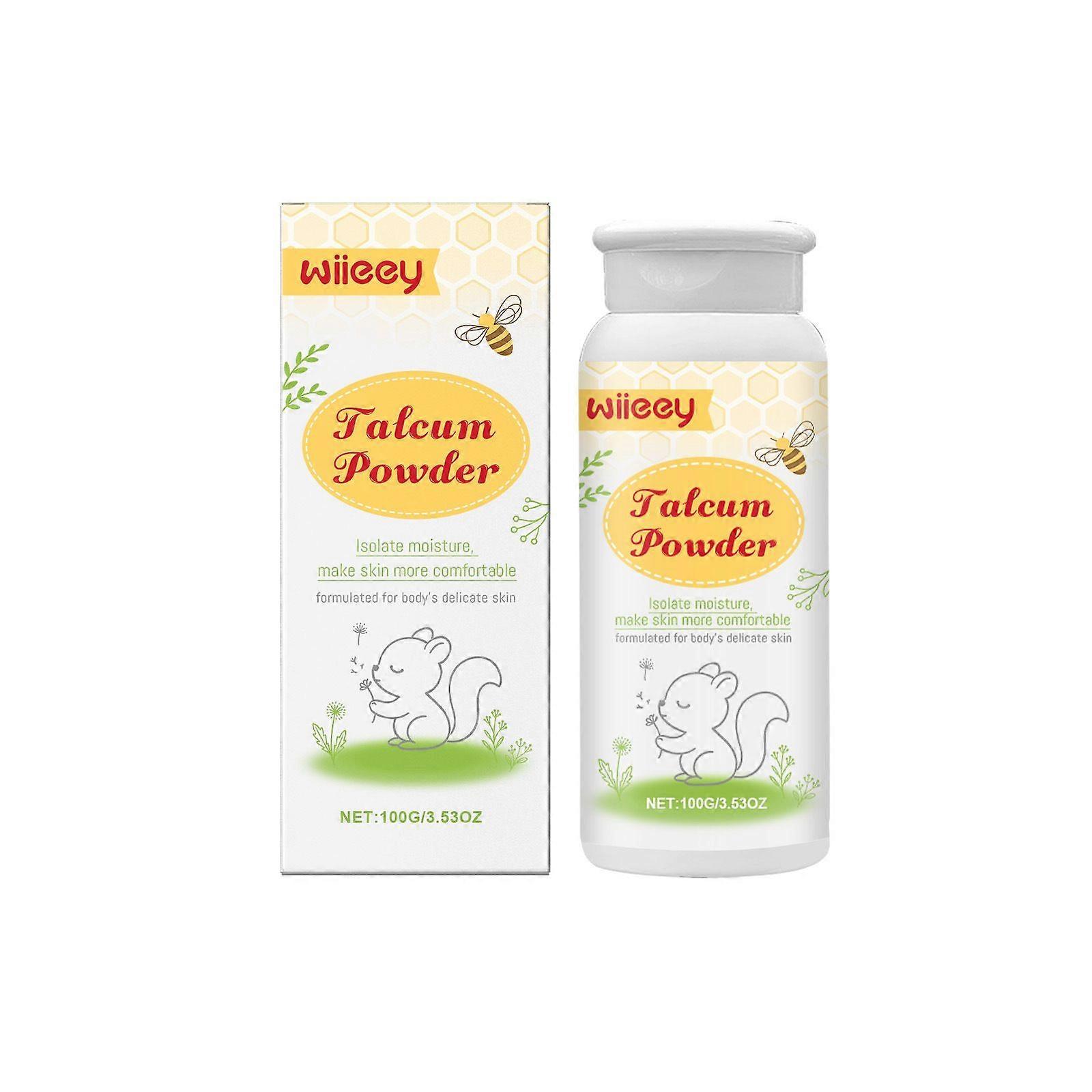 Baby Dusting Powder, Talcum Powder For Baby Delicate Skin, Effectively Isolates Moisture, Makes Skin More Comfortable