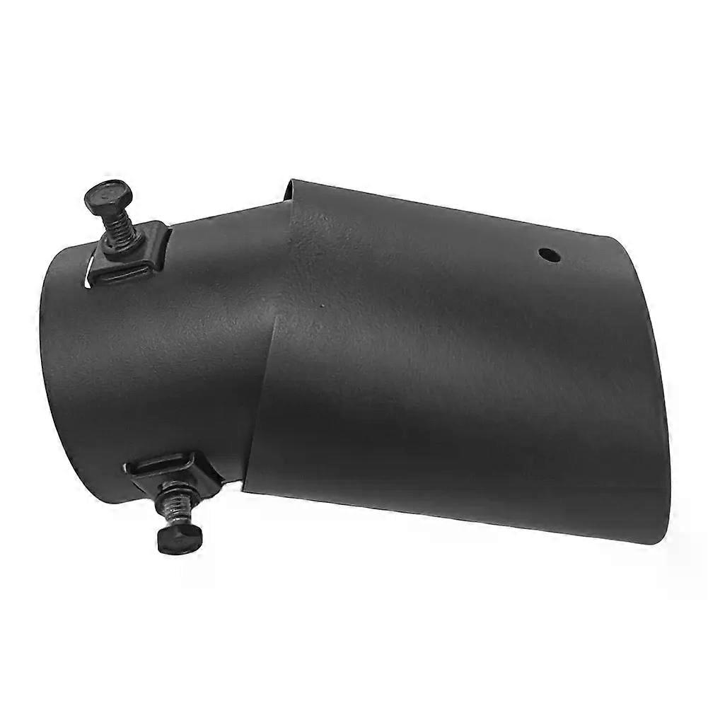 Embout de silencieux d'échappement en acier inoxydable pour voiture, sortie simple/double, queue ronde, tuyau d'échappement rond chromé