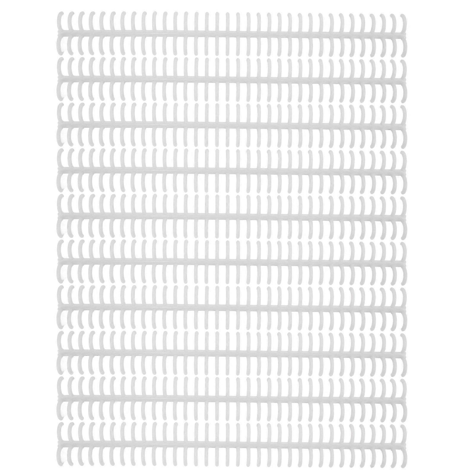 10PCS 34 Hole Binding Spine Plastic Split Loose Leaf Rings Detachable Binding Loop 12mm Diameter