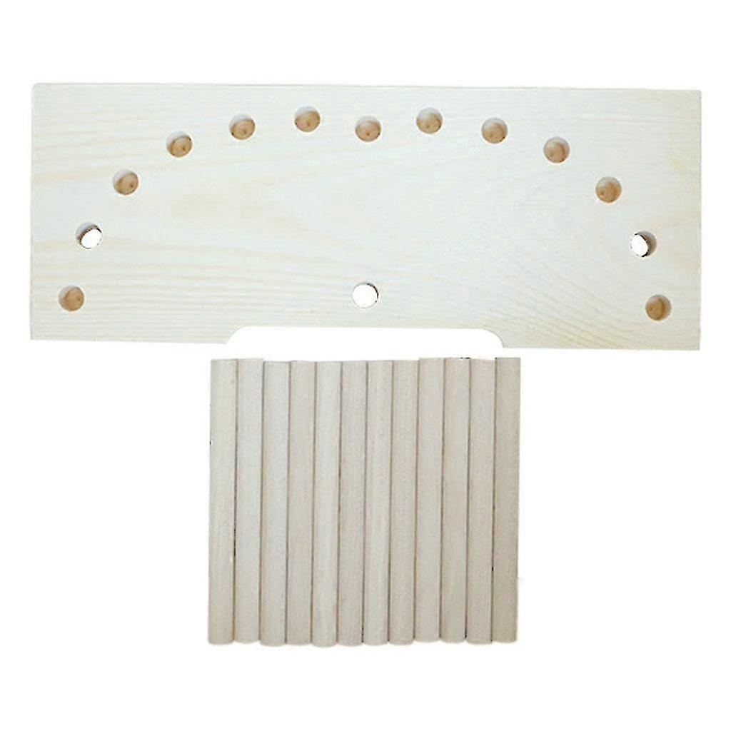 Wooden Ribbon Brainpower Develop Practical Effortless Multipurpose Card