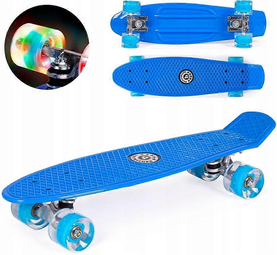 Skateboard Flashboard Board With Glowing Led Wheels
