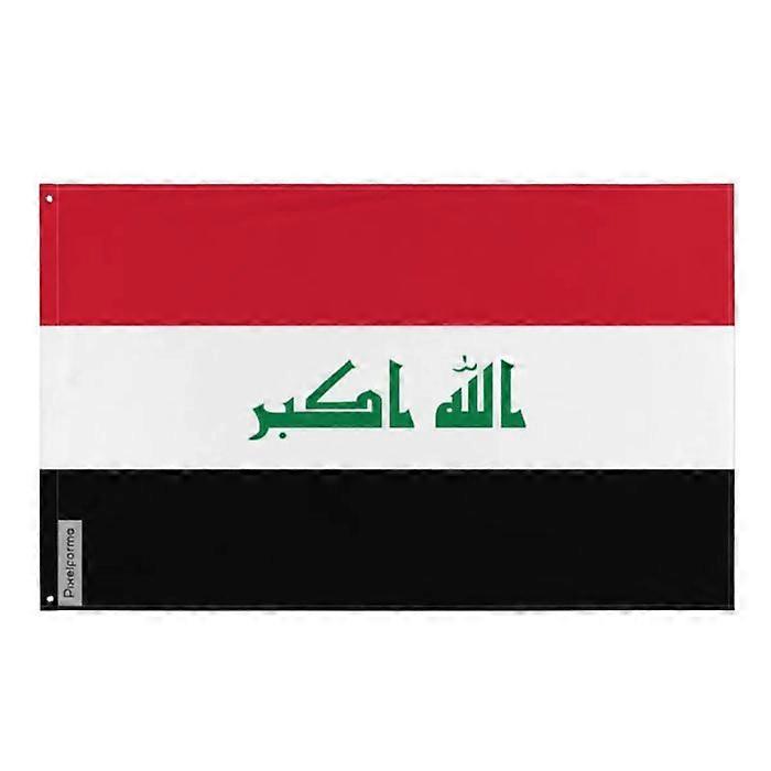 Flag of Iraq – 192 x 288 cm – Polyester – Iron eyelets – Durable